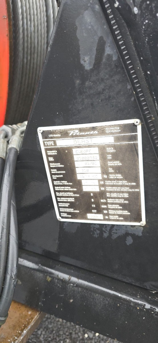 BEAST SHERPA WINDE MIT GUTEM SEIL 1200M AUCH IN TEILEN GÜNSTIG !