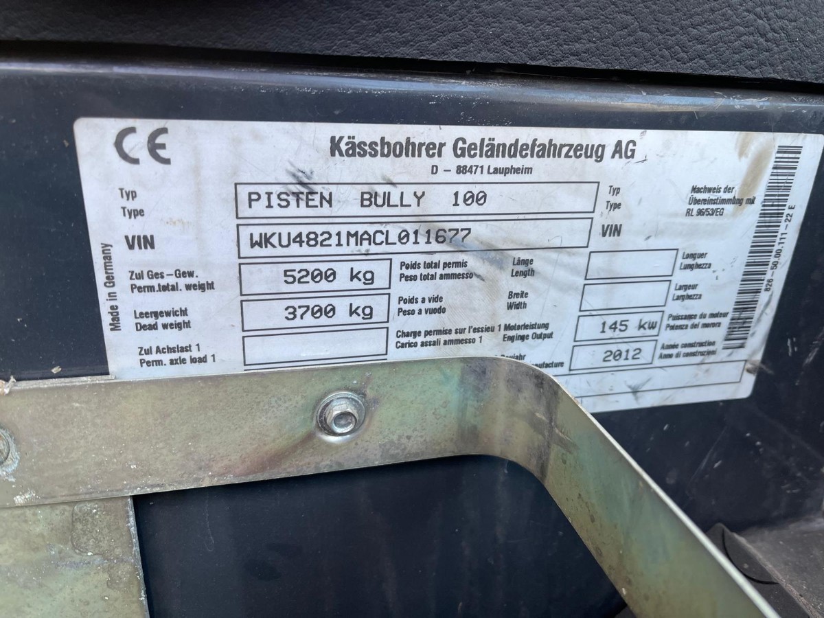 Pistenbully PB 100 All Season  Softrak