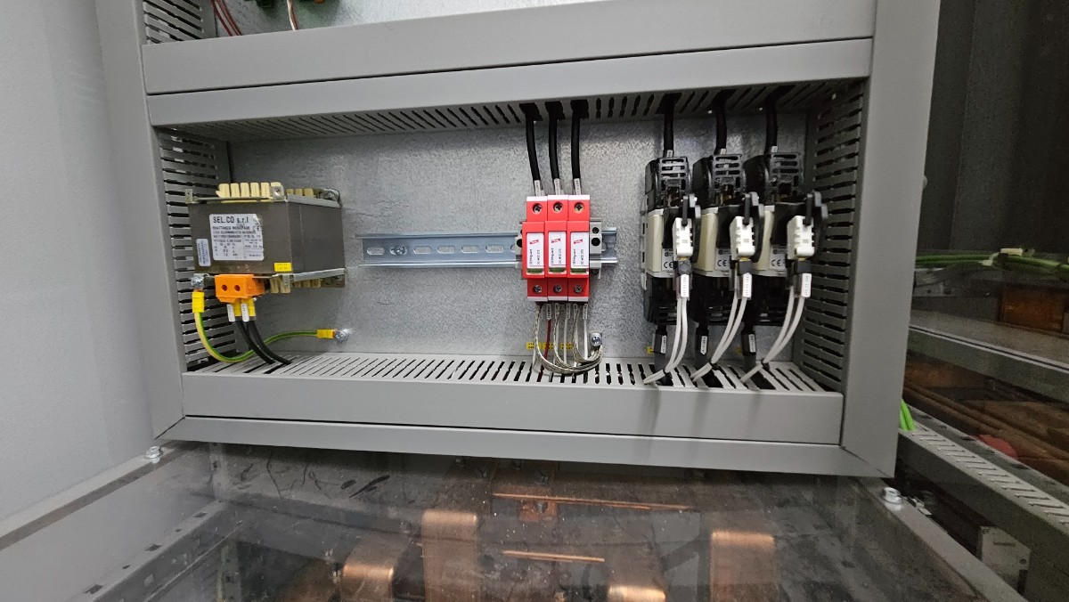 Quadri elettrici agganciamento automatico completo per Leitner Ca6 Automatic